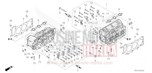 CYLINDER HEAD GL1800BDM de 2021